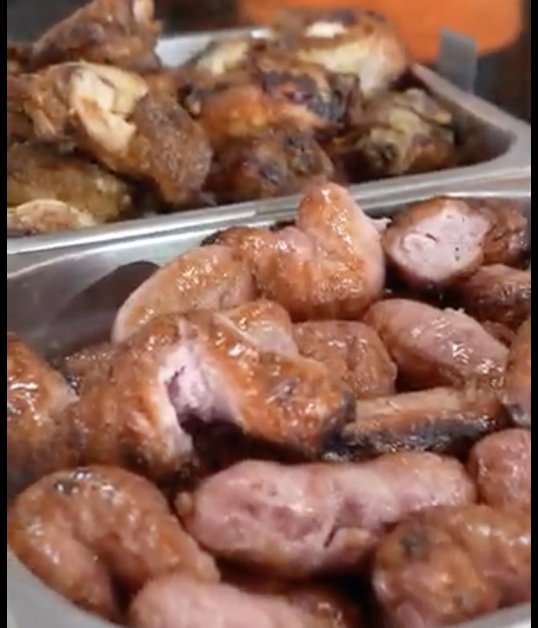 Frango e linguiça Marina Grill