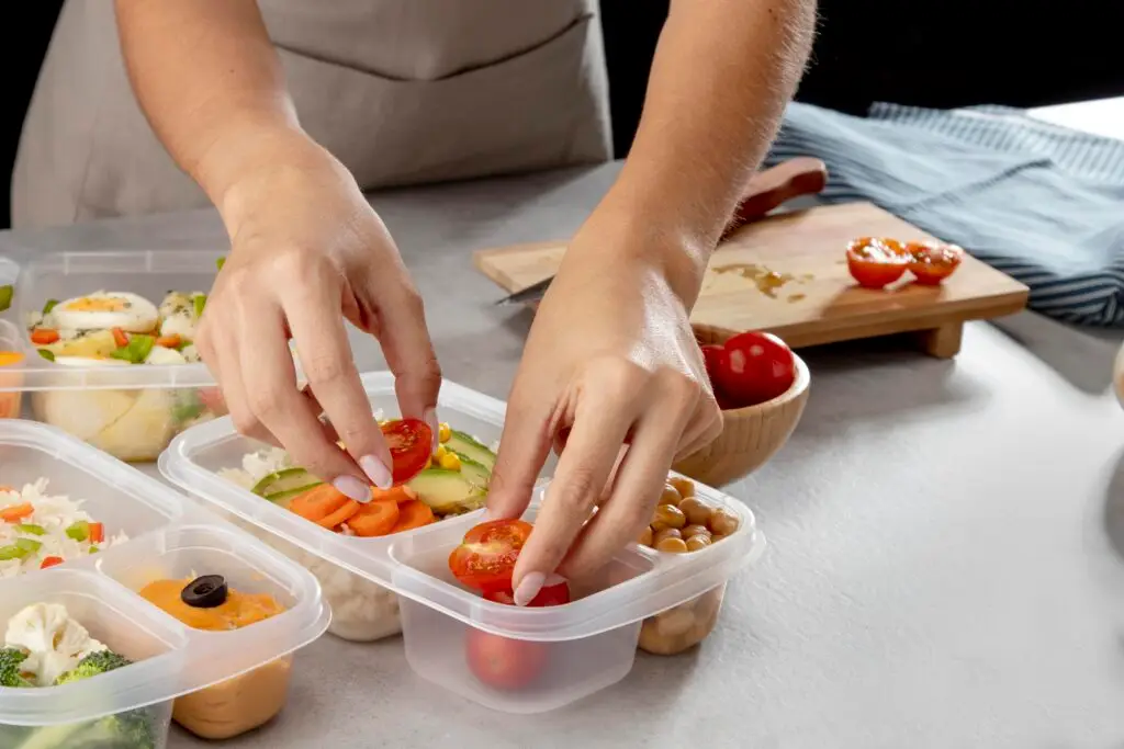alimentação transportada